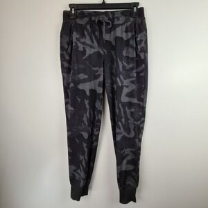 Calia by Carrie Underwood Soft Camo Asphalt Jogger Pants XS Journey Knit Black